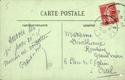 Castillo de la POSTAL de la VENDIMIA de Chantilly el cuarto del príncipe