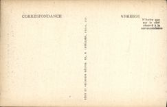 Castillo de la POSTAL de la VENDIMIA del mausoleo de Chantilly de príncipe de Conde de Enrique II