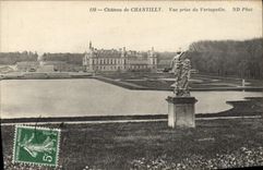 CPA Chateau De Chantilly Vue Prise Du Vertugadin