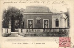 CPA Chateau De Chantilly La Maison De Silvie