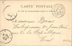 VINTAGE POSTCARD Castle Of Chantilly the House De Silvie