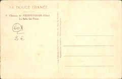 CPA Chateau De Pierrefonds La Salle Des Preux