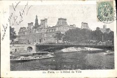 CPA Paris L'Hotel De Ville