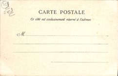 VINTAGE POSTCARD Paris Bankruptcy court And Caretaker's lodge