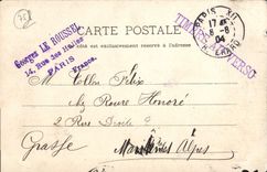 VINTAGE POSTCARD Paris Champ de Mars Trocadero Eiffel Tower