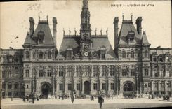 CPA Paris L'Hotel De Ville