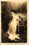 VINTAGE POSTCARD With the Country Of Narcisses Aubrac Cascades of Boralde in the wood of Gondilloc