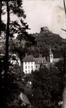 CPM Murols Le Chateau Et I'Eglise Vue A Travers Les Pins