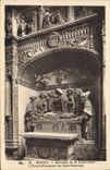 VINTAGE POSTCARD Interior Rodez Of the Cathedral the Burial Of the Saint Saver
