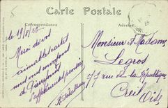 VINTAGE POSTCARD Pierrefonds Castle