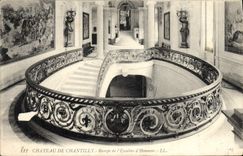 CPA Chateau De Chantilly Rampe De I'Escalier D'Honneur