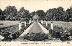 CPA Chateau De Chantilly L'Ile D'Amour