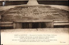 CPA Foret De Compiegne Monument De I'Armistice Militaria