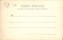 POSTAL Compiegne de la VENDIMIA la biblioteca
