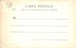 POSTAL Compiegne de la VENDIMIA vista de Terrusse del paladar