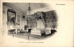 POSTAL Compiegne de la VENDIMIA que se dormirá de Marie Antonieta