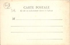 POSTAL Compiegne de la VENDIMIA que se dormirá de Marie Antonieta