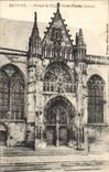 VINTAGE POSTCARD Rethel Gate De I' Eglise Saint Nicolas