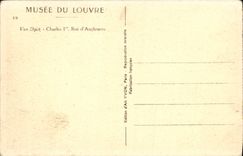 CPA Musee Du louvre Van Dyck Charles 1er Roi D'Angleterre