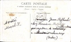 VINTAGE POSTCARD Museum Of Louvre the Angelus By Millet