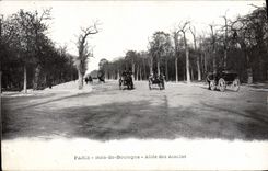 CPA Paris Bois De Boulogne Allee Des Acacias