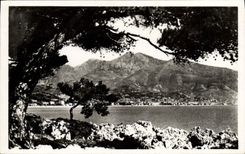 CPM Cap Martin Panorama Sur Menton