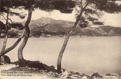 CPA Menton Vue Prise Du Cap Martin