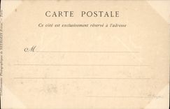 VINTAGE POSTCARD Menton Red Rocks