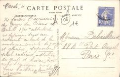 VINTAGE POSTCARD Surroundings De Beuil Falls Of Cians