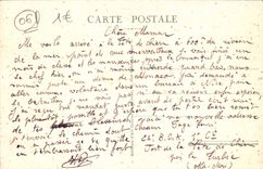 POSTAL Eze de la VENDIMIA y el cabo Ferrat vista de la cornisa grande