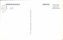 CPA Route De La Grande Corniche Entre Nice Et Eze