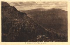 CPA Gourdon Et Le Pont Du Loup
