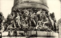 MODERN CARD Troyes Monument Of the Children De I' Aube