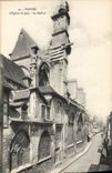 VINTAGE POSTCARD Troyes the Church St Jean the Belfry