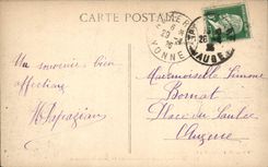 VINTAGE POSTCARD Troyes Public gardens And Walks the Garden of Chevreuse