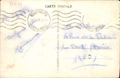 CPA Villefranche Sur Mer Vue Generale Bateaux