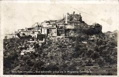 CPA Eze Village Vue Generale Prise De La Moyenne Corniche
