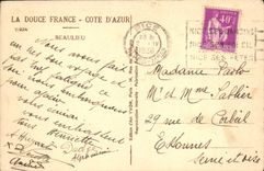 VINTAGE POSTCARD Beaulieu