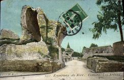 CPA Environs de Nice Cimiez Les Arenes