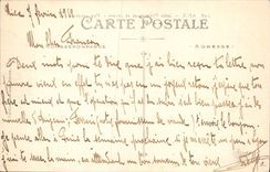 VINTAGE POSTCARD Thrown Nice Walk And Garden View