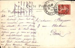 VINTAGE POSTCARD Nice Cascades De Gairaut