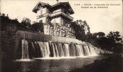 VINTAGE POSTCARD Nice Cascades De Gairaut Canal Of Vesubie