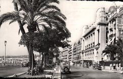 MODERN CARD Nice Walk Of the English Palate Of the Mediterranean