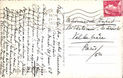 Opinión de la POSTAL de la VENDIMIA Niza de la caminata del inglés