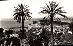 POSTAL MODERNA dimensión Niza de la visión azul