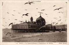 CPA Nice La Jetee Promenade A L'embouchure Du Paillon