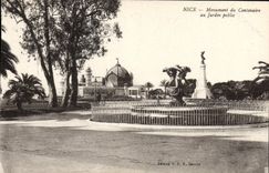 CPA Nice Monument Du Centenaire Au Jardin Public