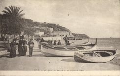 CPA Nice Le Quai Du Midi Et Les Ponchettes Bateaux