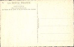 CPA Nice Le Palais De La Jetee Et La Promenade Des Anglais