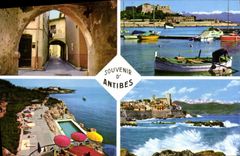 CPM Souvenir De Antibes